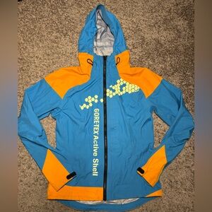 Goretex Active Shell Women’s Lightweight Jacket Full Zip Long Sleeve Outdoors XS